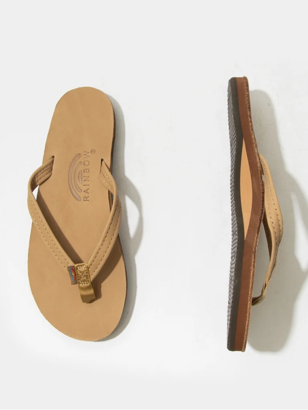 NWT RAINBOW LEATHER SANDALS